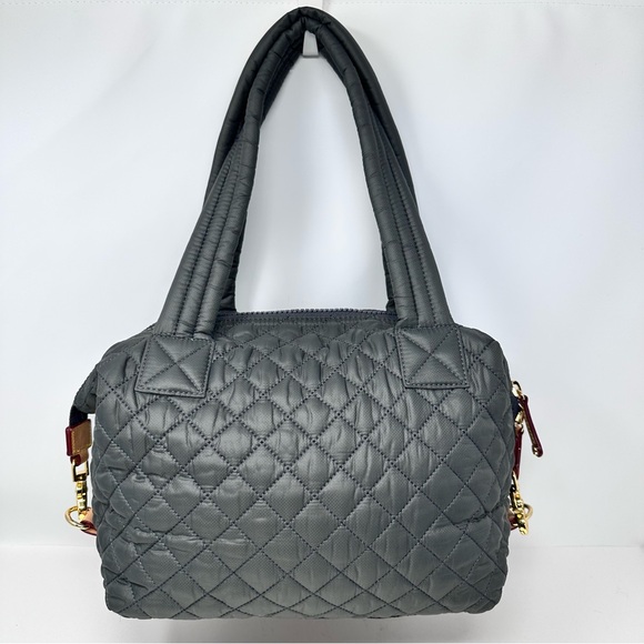 MZ Wallace NWT Sutton Bag Medium Magnet Gray - Picture 2 of 16